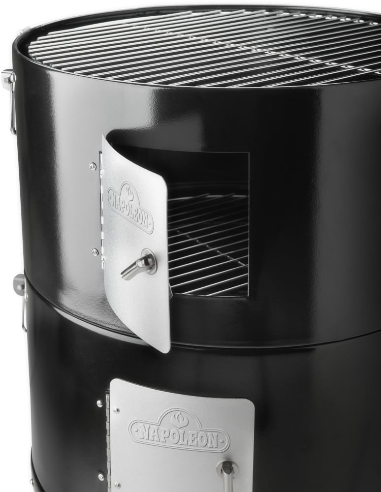 Napoleon Apollo 300 Charcoal Grill & Water Smoker - Thumbnail 3