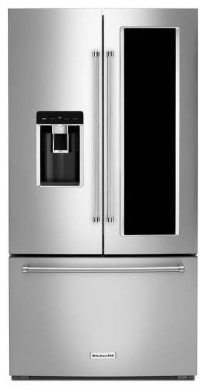 KitchenAid KRFC804GBS Black on Stainless