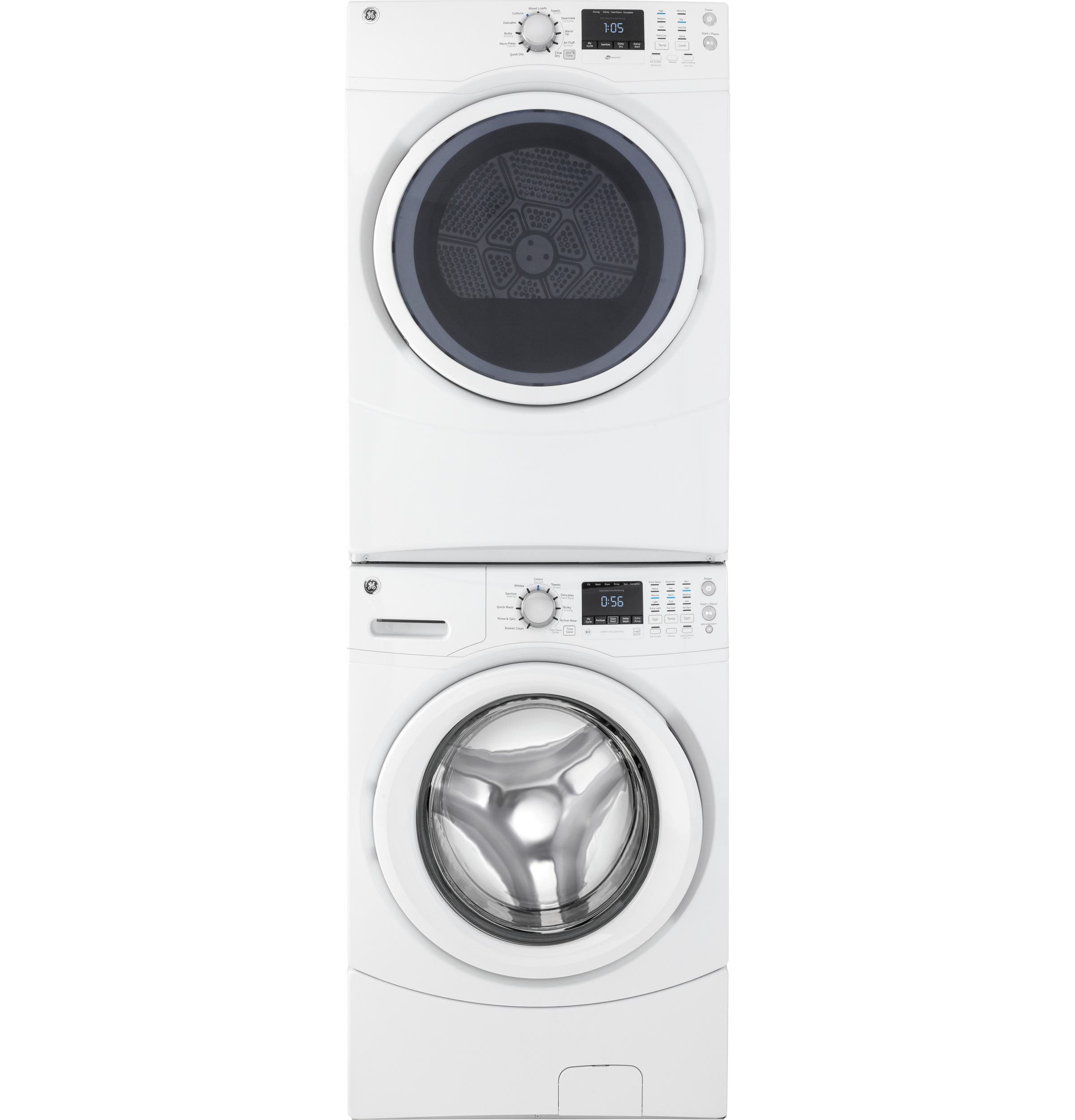 GE GFDN160EJWW White