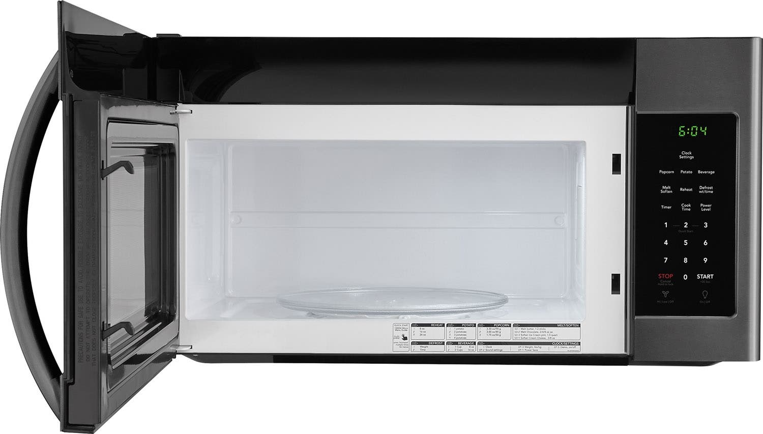 Frigidaire FFMV1645TD Black Stainless Steel