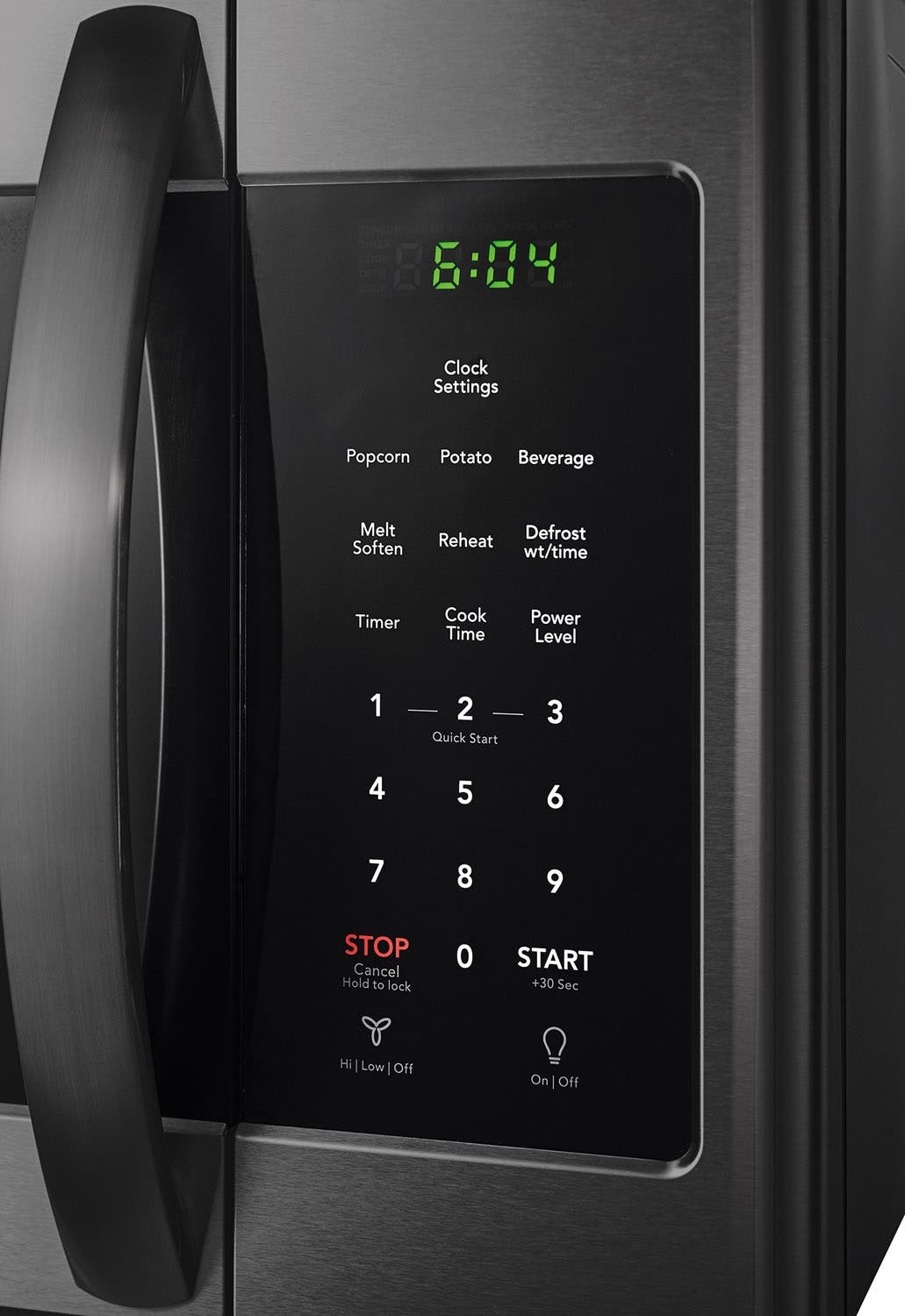 Frigidaire FFMV1645TD Black Stainless Steel