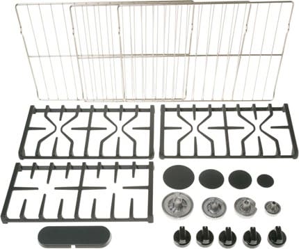 GE WB49XGR05C Complete Cooktop Kit