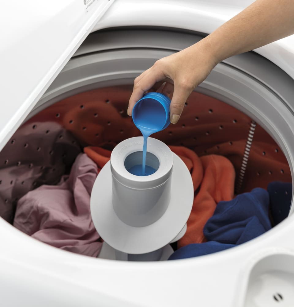 GE GTW330ASKWW White