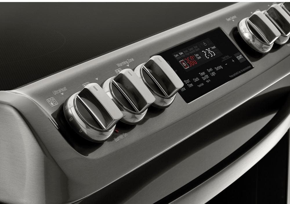 LG LSE4611BD Black Stainless Steel