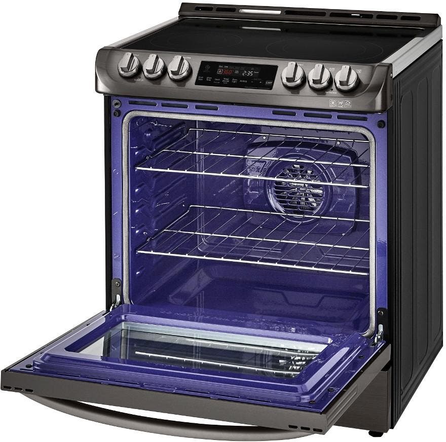 LG LSE4611BD Black Stainless Steel