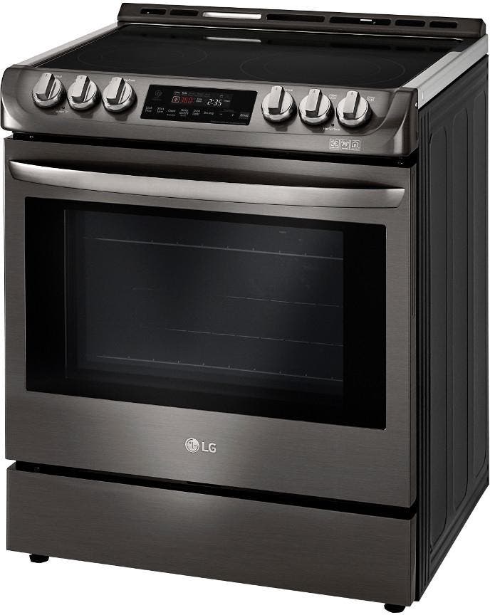 LG LSE4611BD Black Stainless Steel