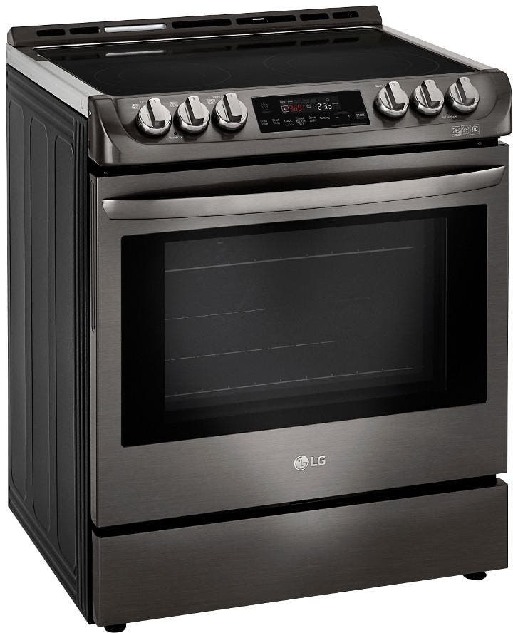 LG LSE4611BD Black Stainless Steel
