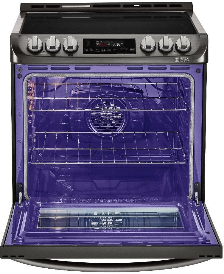 LG LSE4611BD Black Stainless Steel