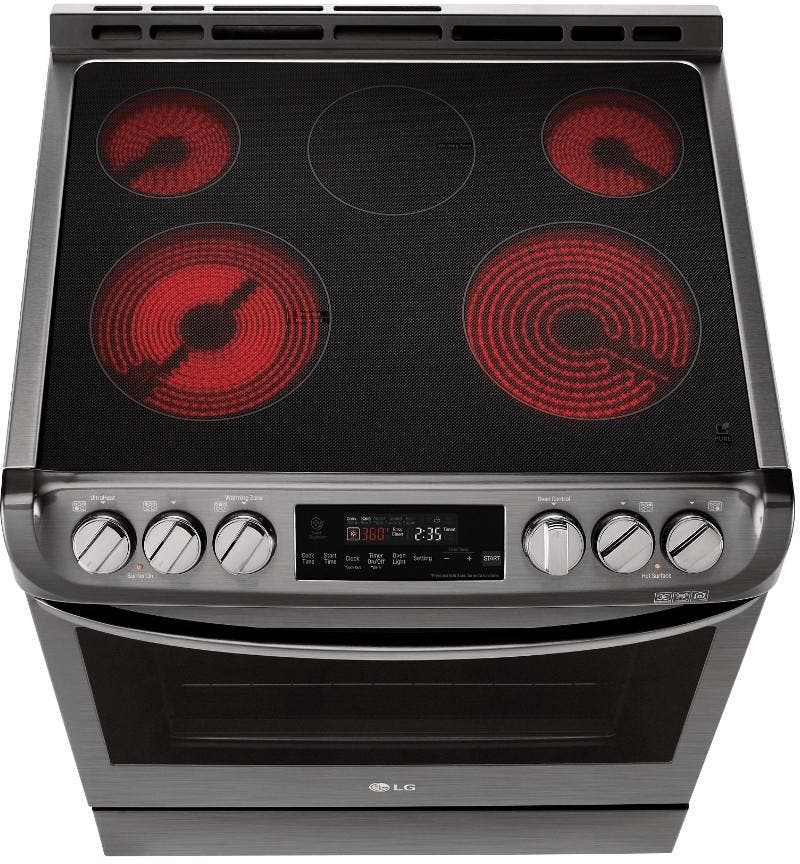 LG LSE4611BD Black Stainless Steel