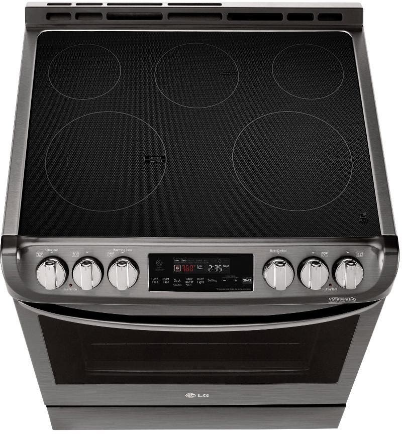 LG LSE4611BD Black Stainless Steel