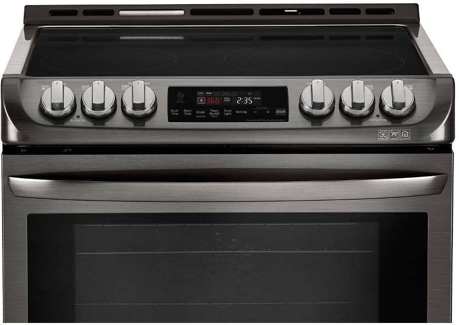 LG LSE4611BD Black Stainless Steel