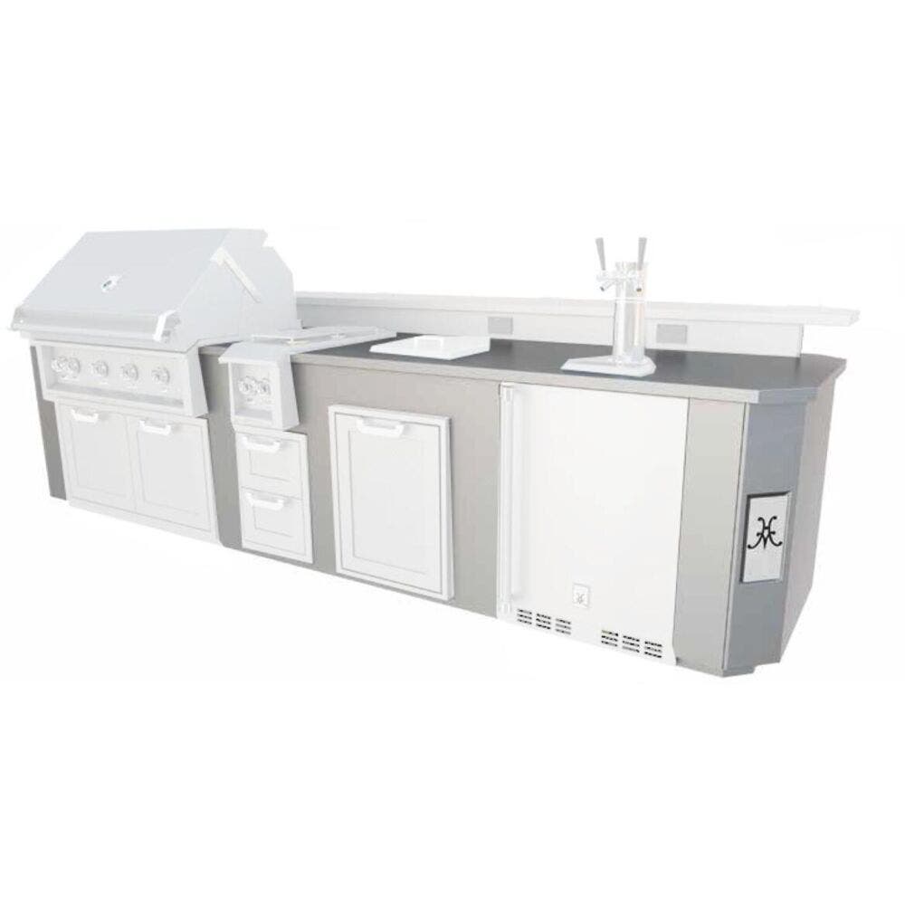 Stainless Counter Top with Beer Dispenser