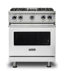 30 Inch Gas Freestanding Range with 4 Sealed Burner Cooktop, 4 cu. ft. Primary Oven Capacity, Viewing Window,Gourmet-Glo Infrared Broiler, VariSimmer
