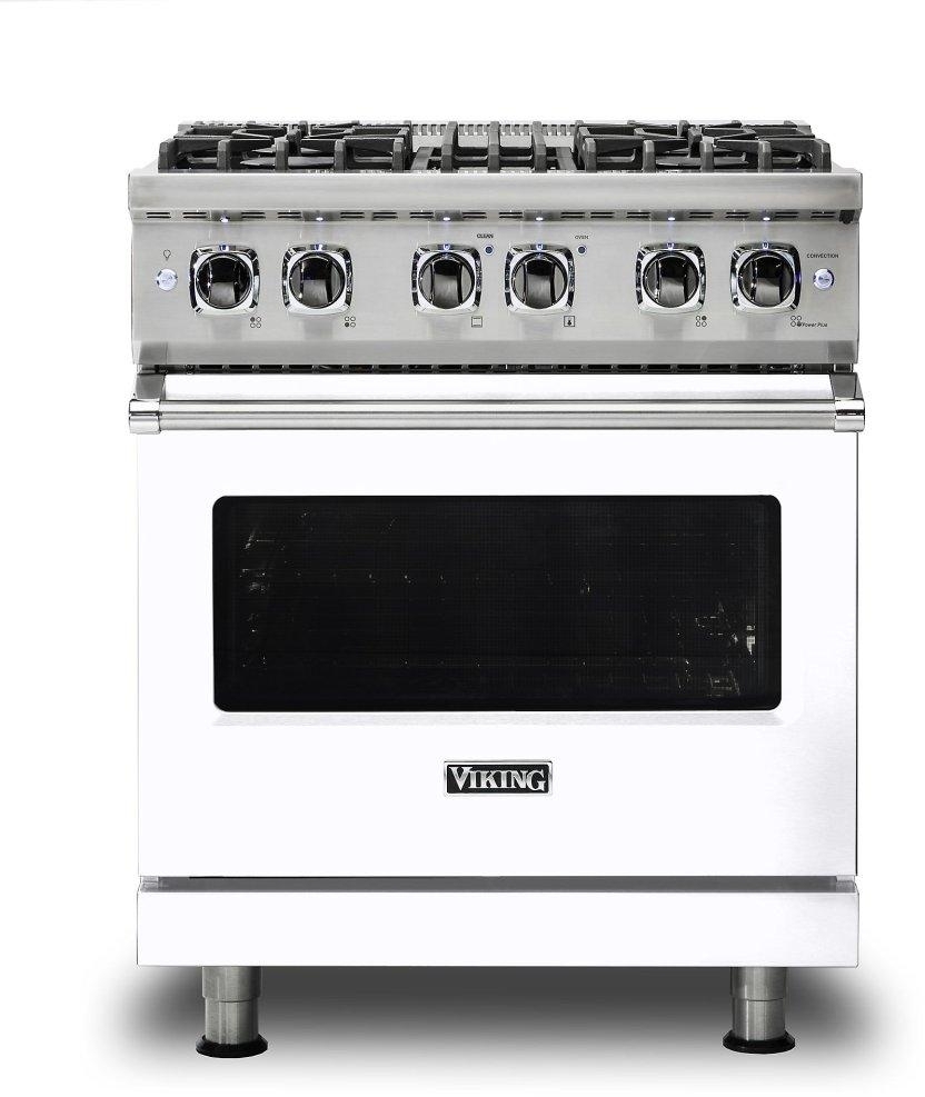 Viking VDR5304BWH White, Natural Gas