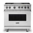 36 Inch Freestanding Dual Fuel Range with 4 Sealed Burners