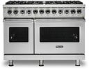 48 Inch Freestanding Dual Fuel Range with 8 Sealed Burners