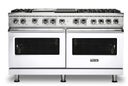 60 Inch Freestanding Dual Fuel Range with 6 Sealed Burners
