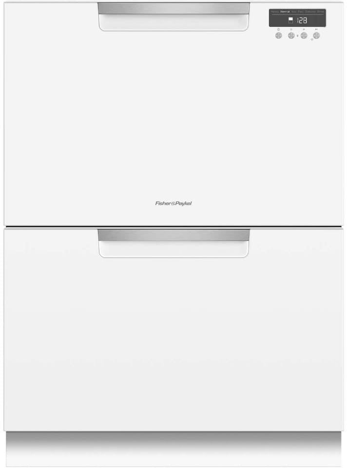 Fisher Paykel DD24DCTW9 Full Console Double DishDrawer with 14 Place