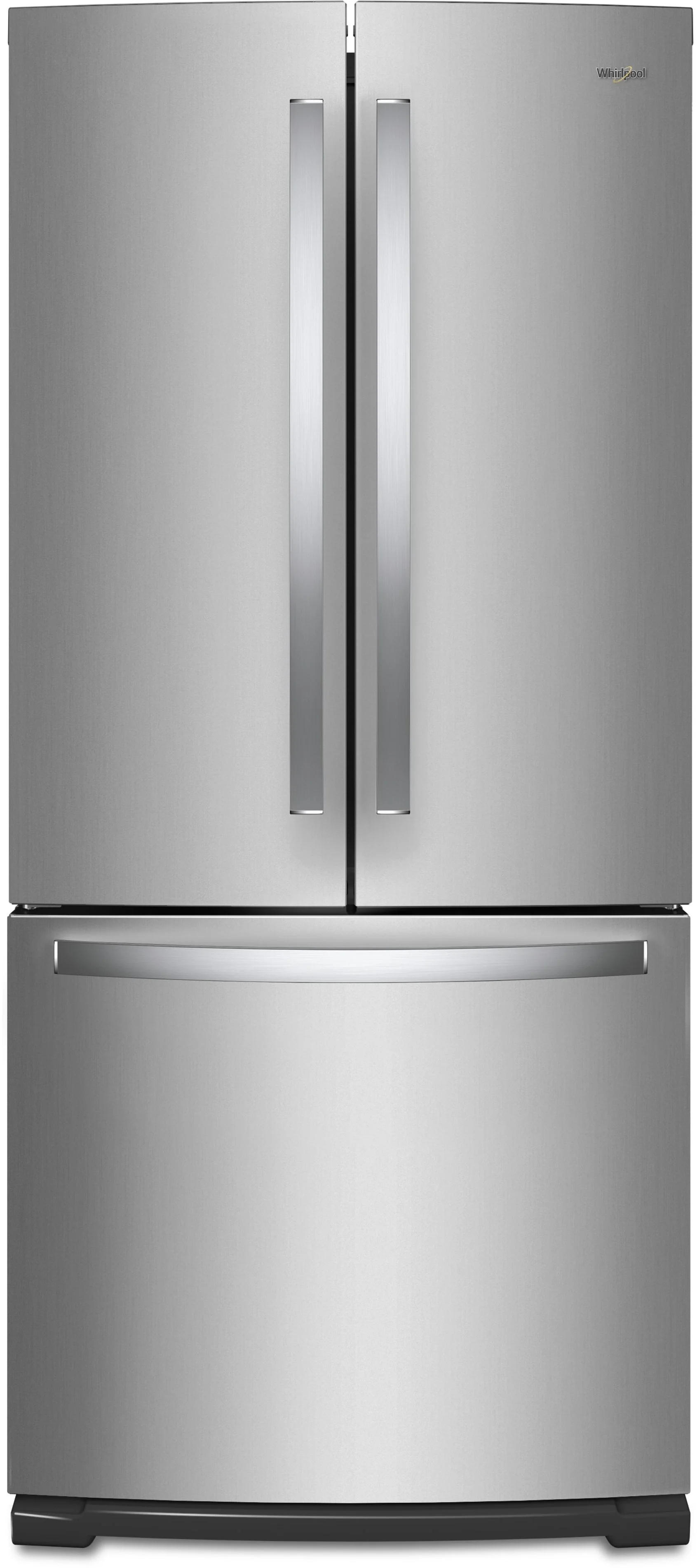 Whirlpool WRF560SMHZ 30 Inch, 20 Cu. Ft. Freestanding French Door ...