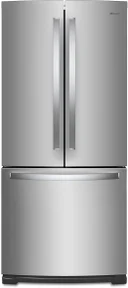 30 Inch, 20 Cu. Ft. Freestanding French Door Refrigerator
