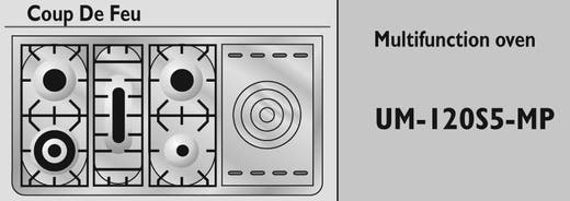 Ilve UM120S5DMPIX Stainless Steel