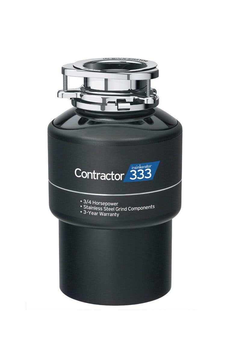 Insinkerator Contractor333 3/4 HP Garbage Disposer
