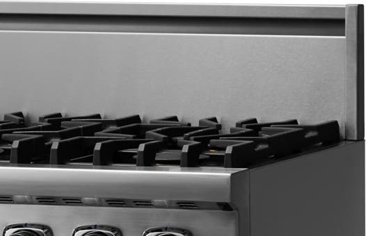 8 Inch Backguard for 48 Inch Range/Rangetop