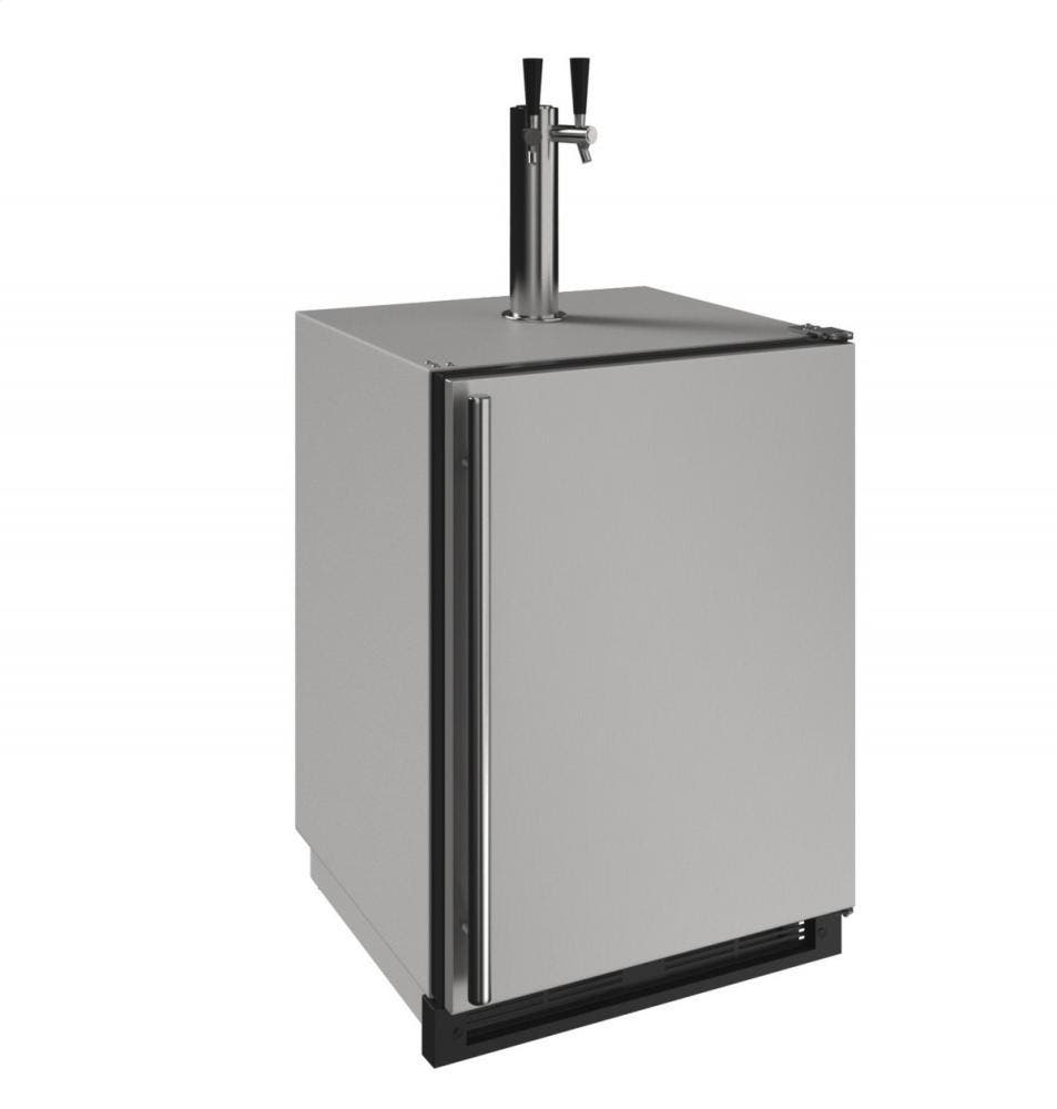 U-Line U1224KEGRSOD00A 24 Inch Outdoor Keg