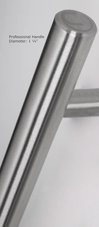 U-Line 805446200 Professional Drawer Handle, 1 1/4 Diameter