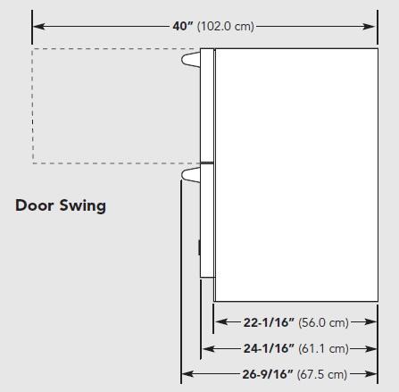 Viking VRDO1240D 24" Outdoor Double Drawer Refrigerator