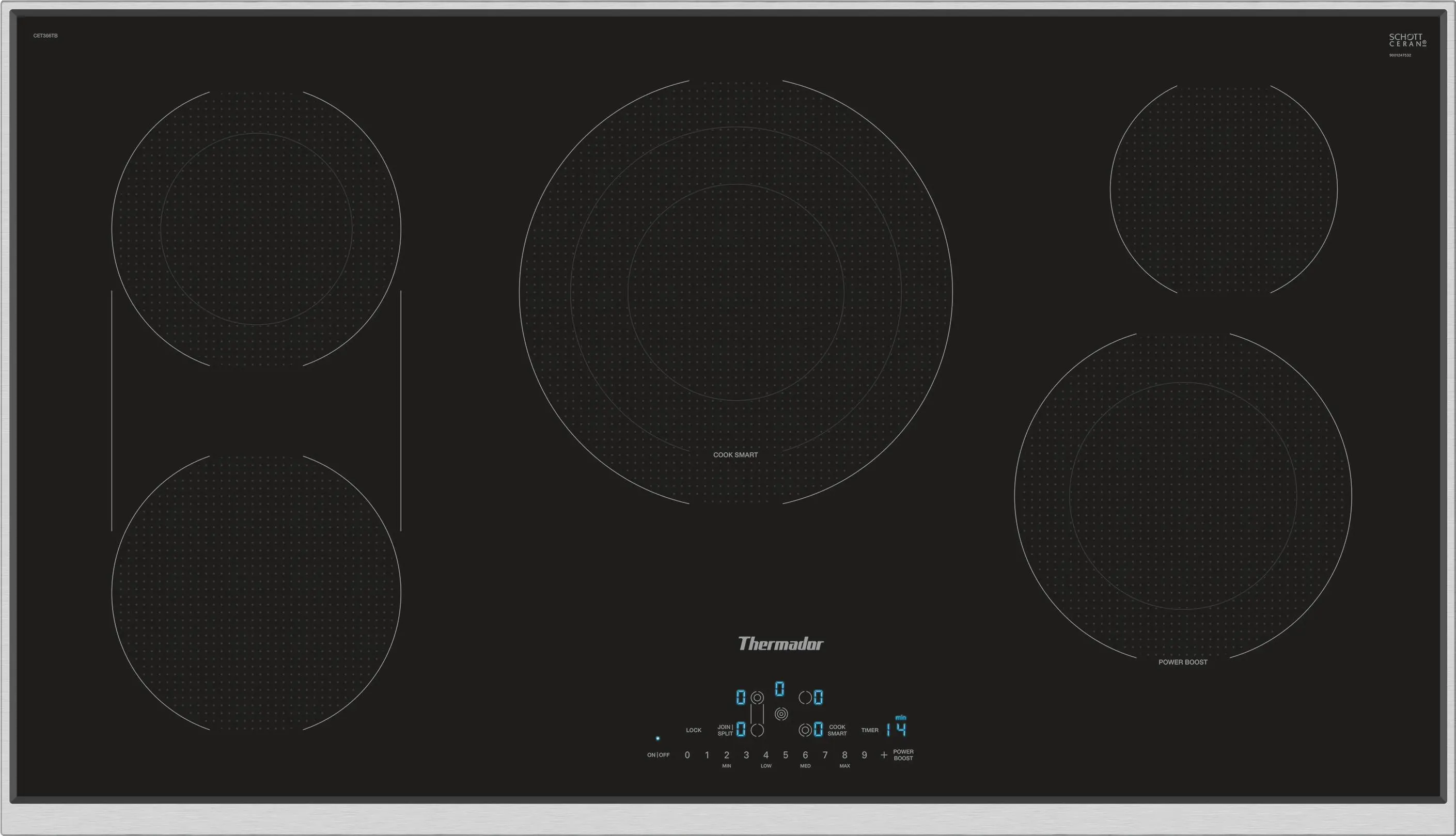 Thermador CET366TB Black