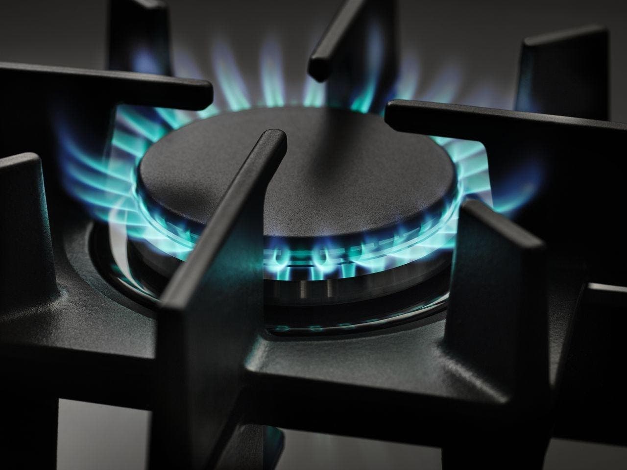 Jenn Air JGC2530EB Black with Floating Glass, Natural Gas