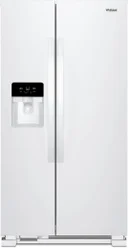 33 Inch, 21 Cu. Ft. Freestanding Side-By-Side Refrigerator
