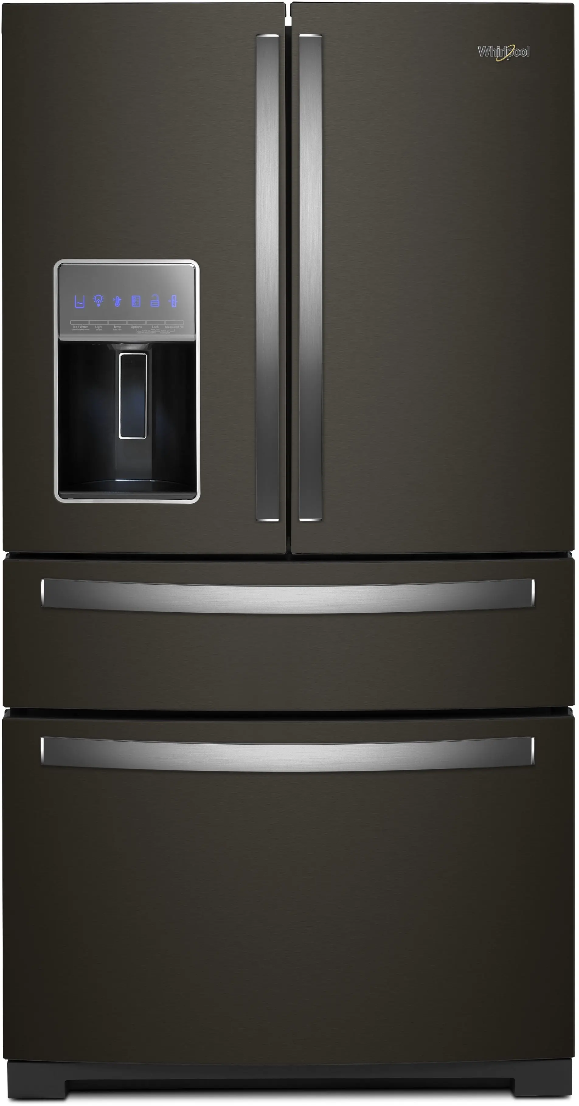Whirlpool WRX986SIHV Black Stainless Steel