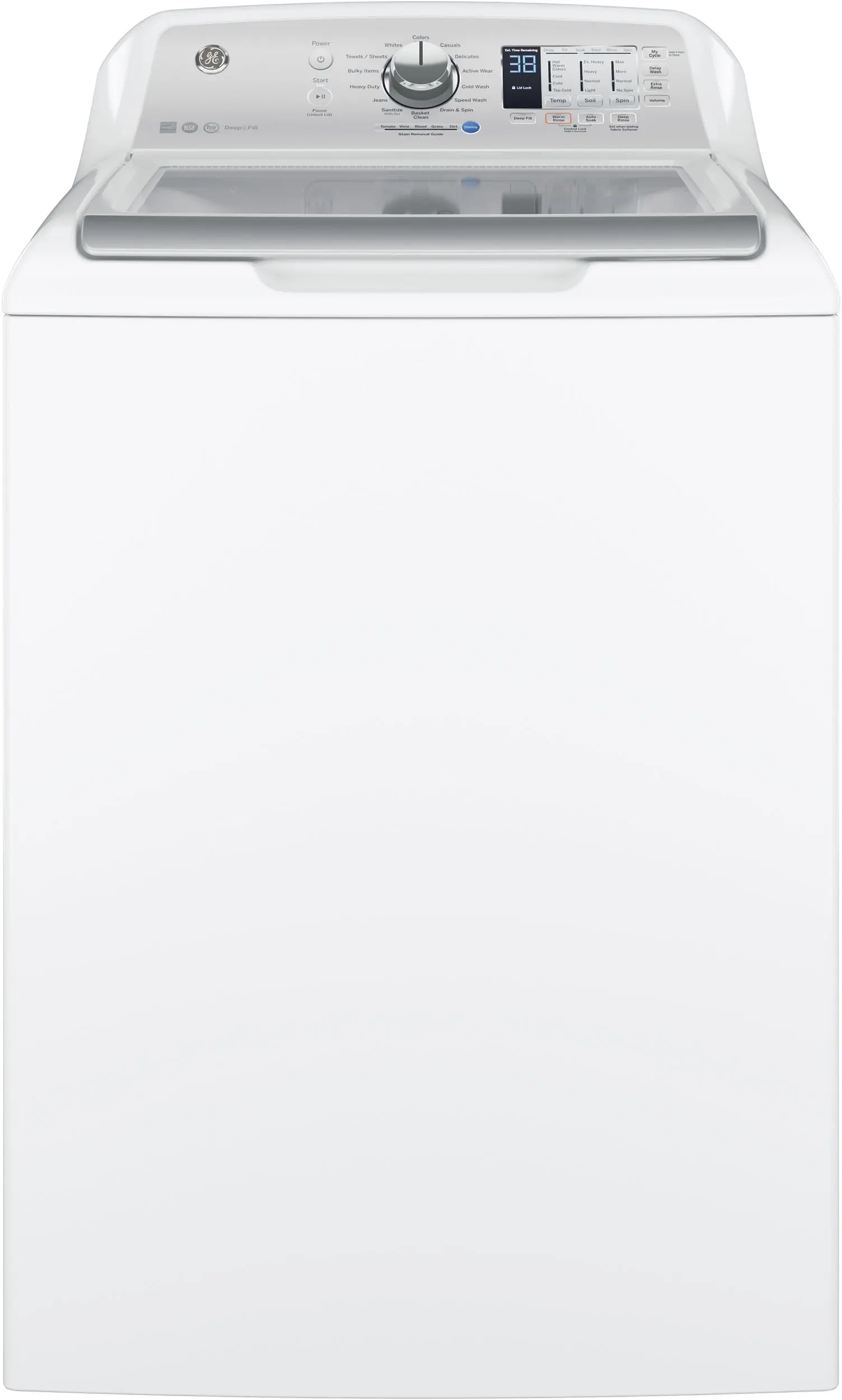 GE GTW685BSLWS White