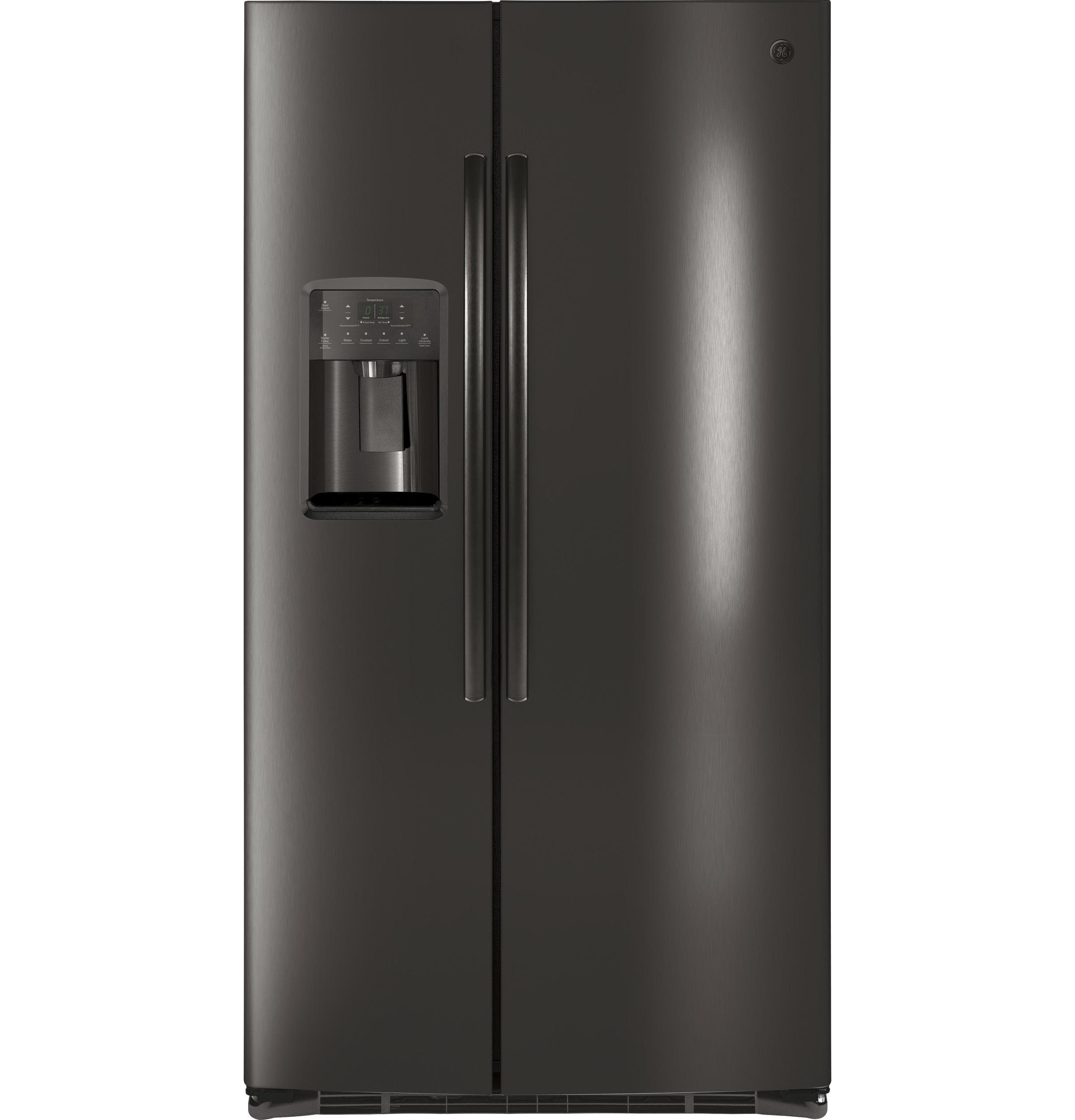 GE GSE25HBLTS Black Stainless