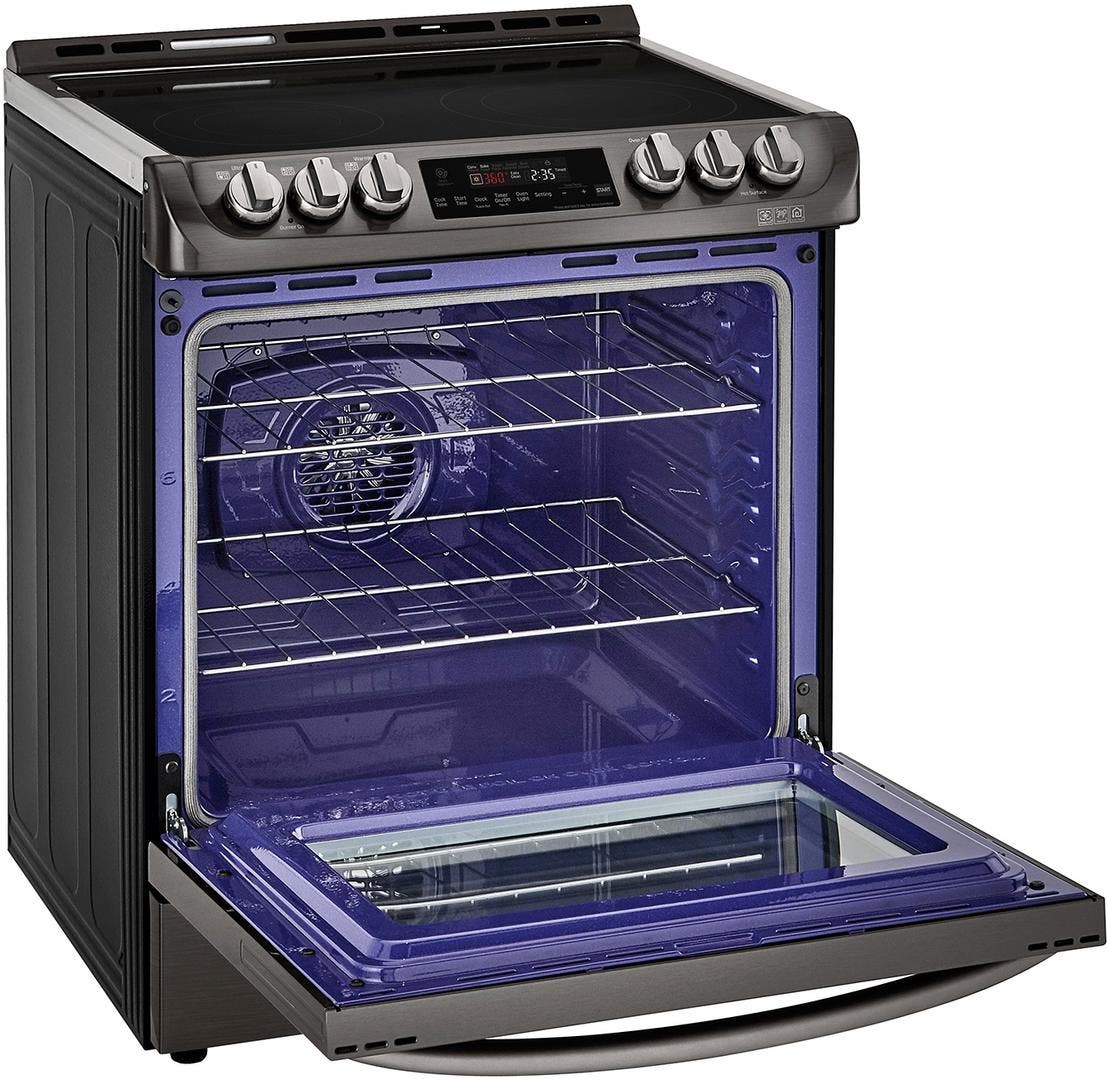 LG LSE4612BD Black Stainless Steel