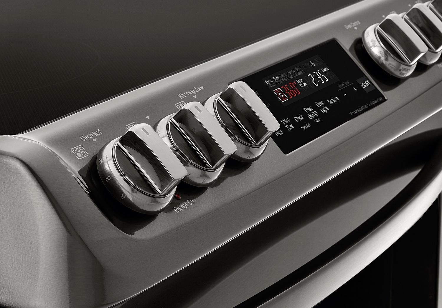 LG LSE4612BD Black Stainless Steel
