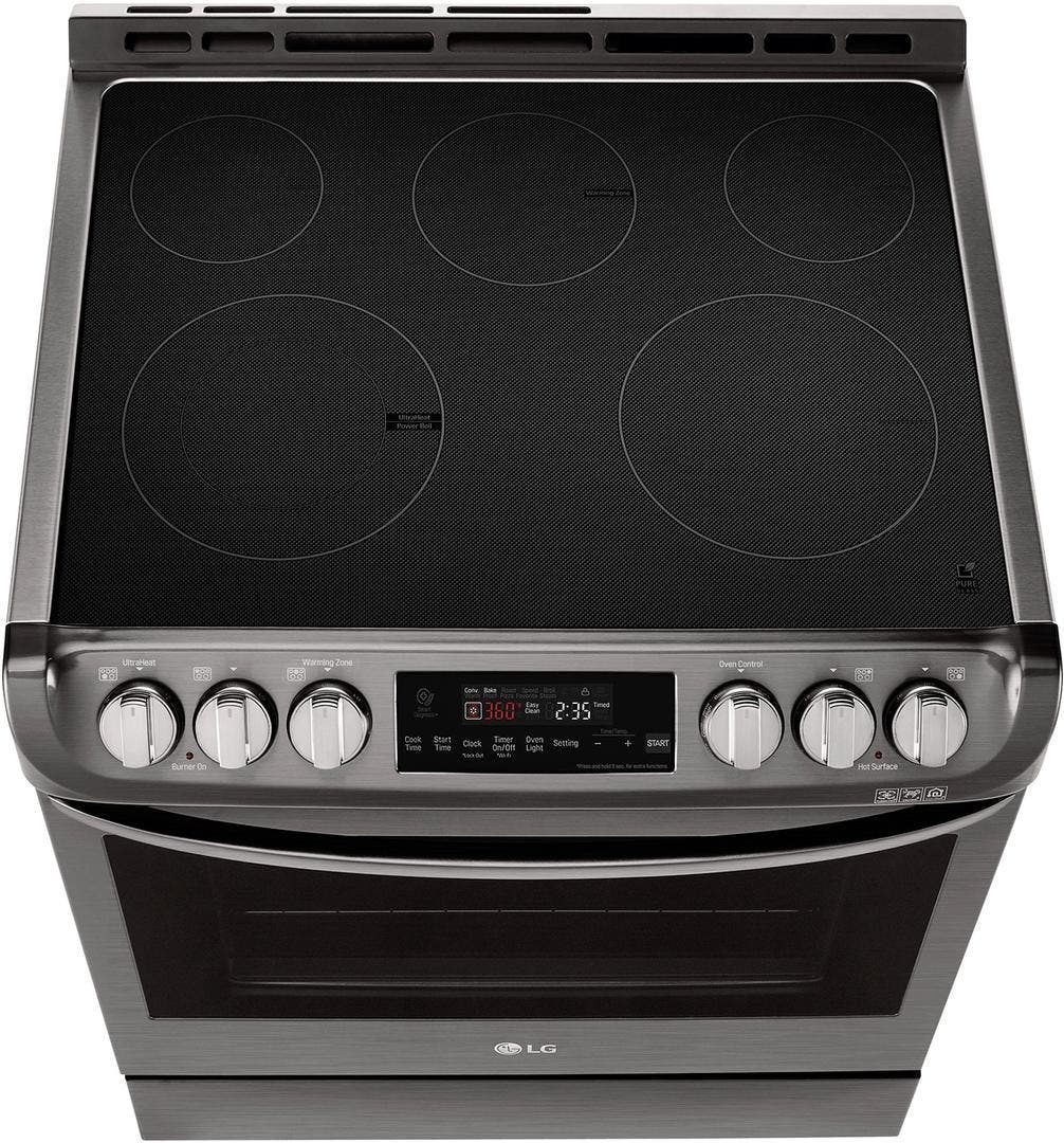 LG LSE4612BD Black Stainless Steel