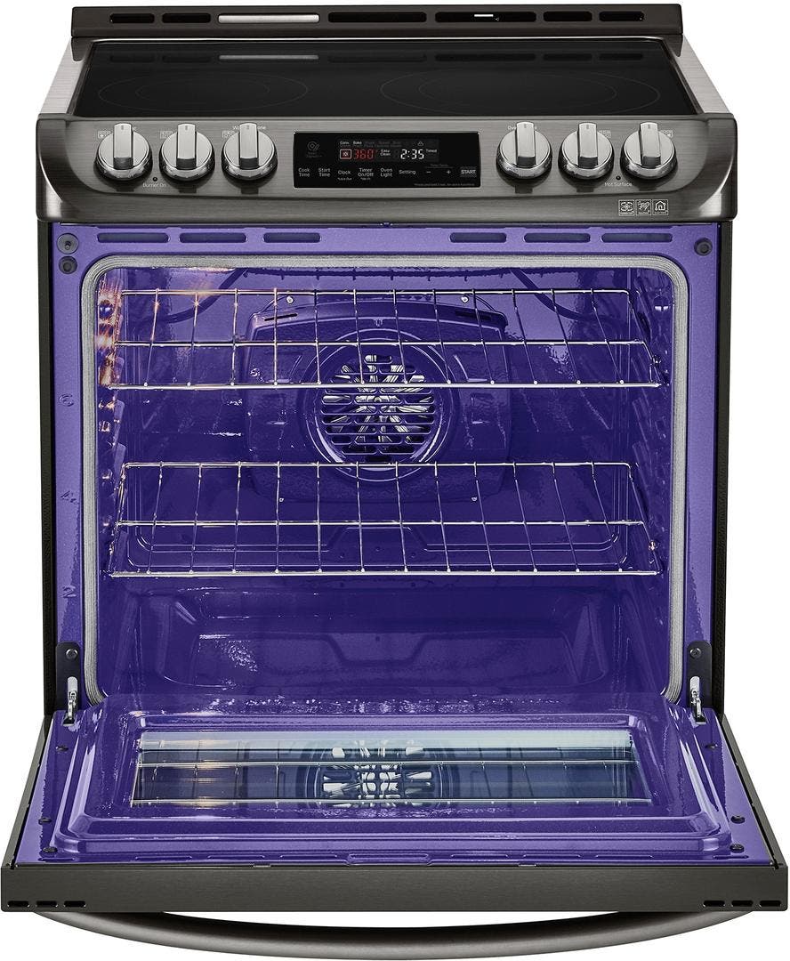 LG LSE4612BD Black Stainless Steel