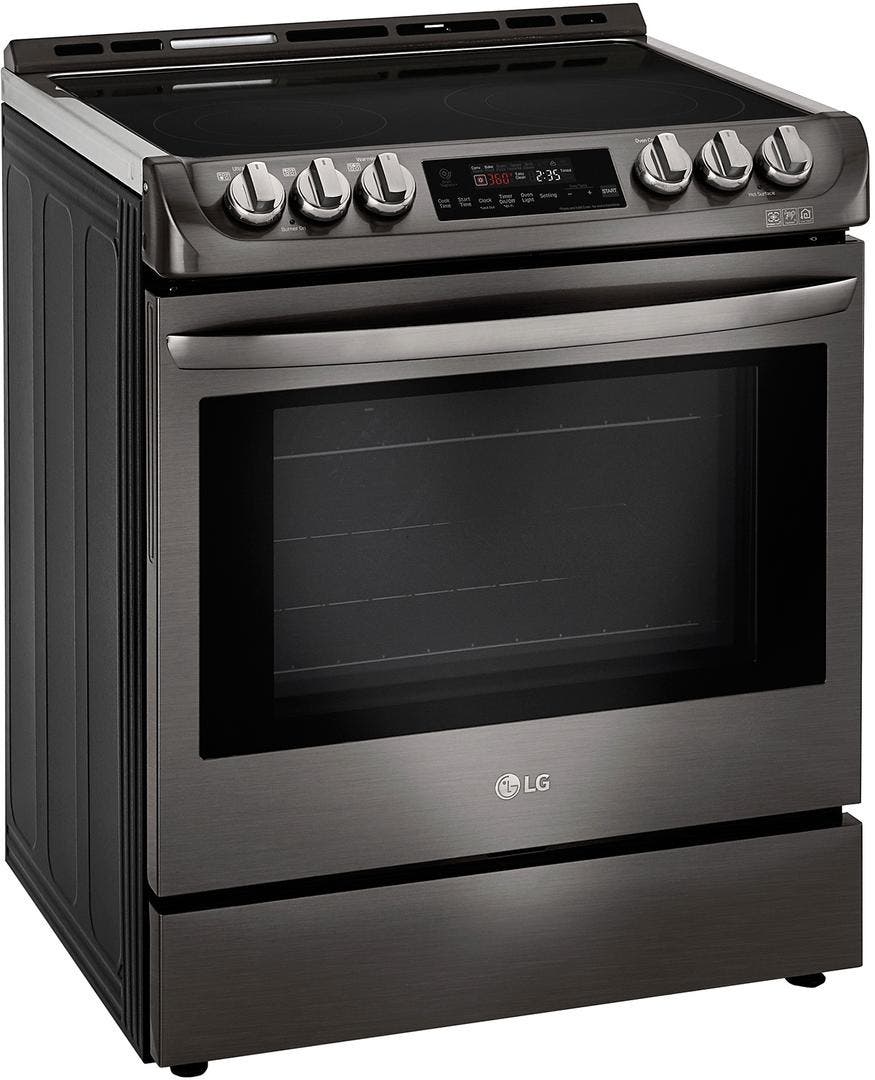 LG LSE4612BD Black Stainless Steel