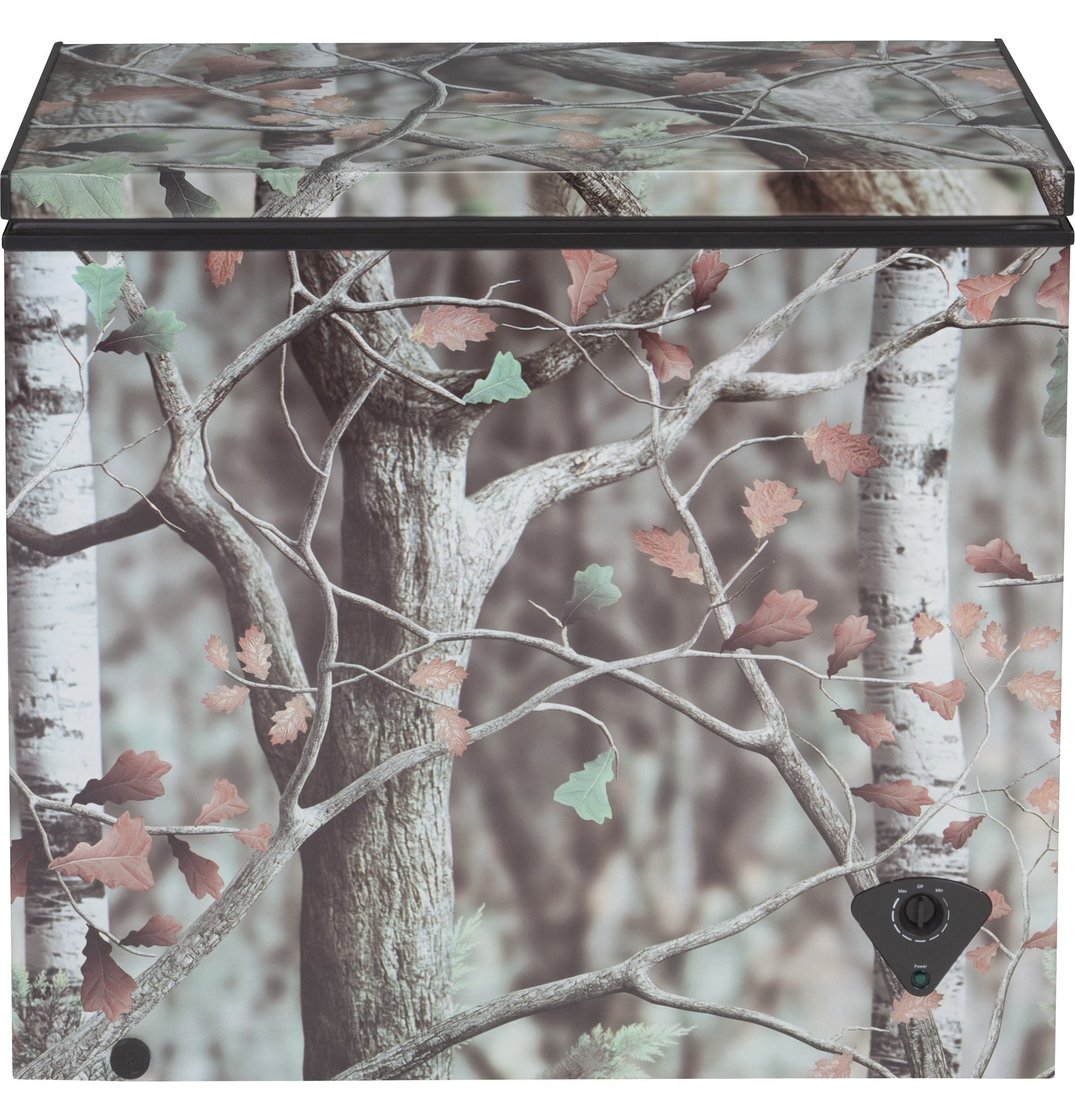 GE FCM7CJCD 7.0 Cu. Ft. Camouflage Manual Defrost Chest Freeze...