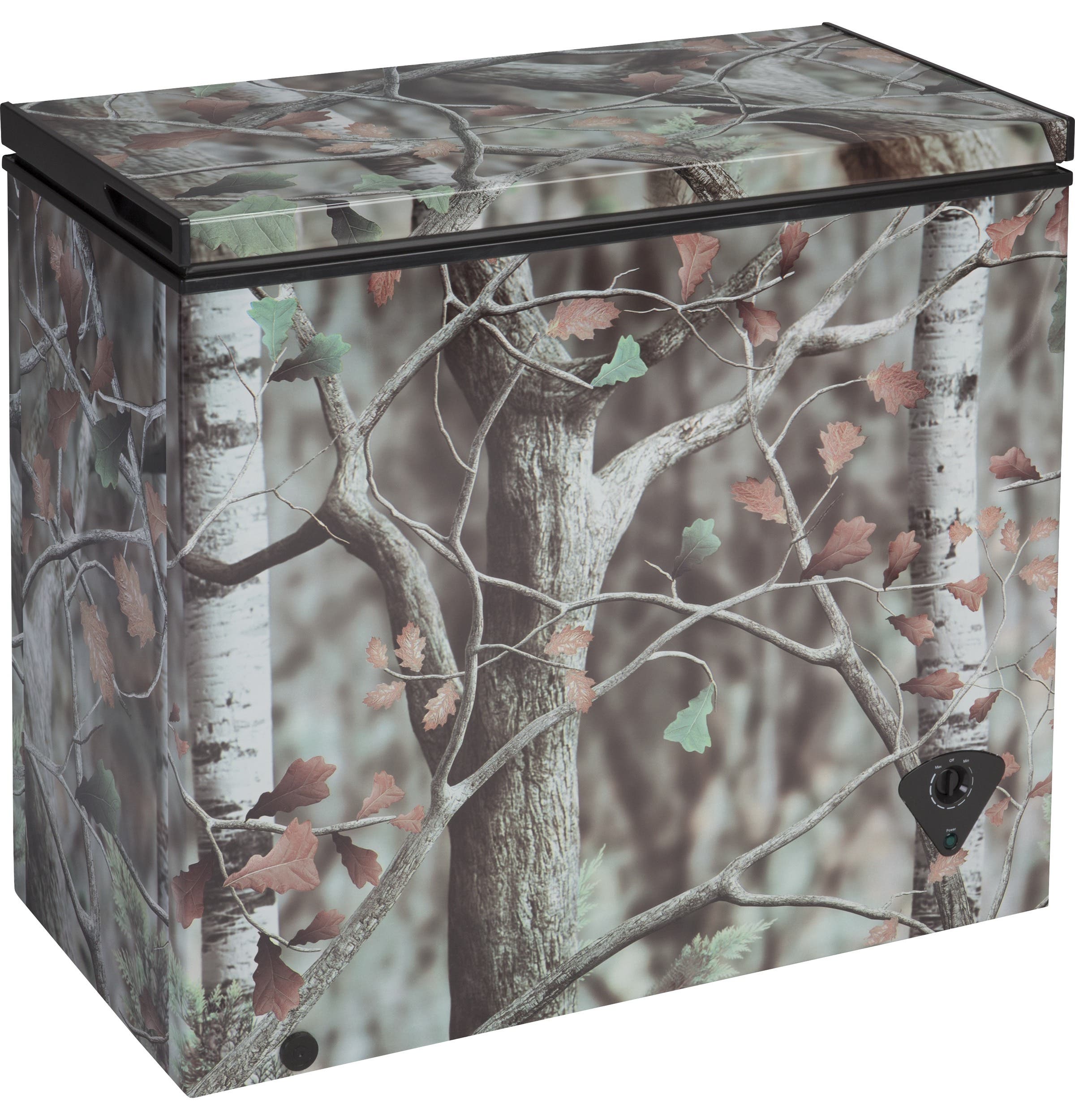 GE FCM7CJCD 7.0 Cu. Ft. Camouflage Manual Defrost Chest Freeze...