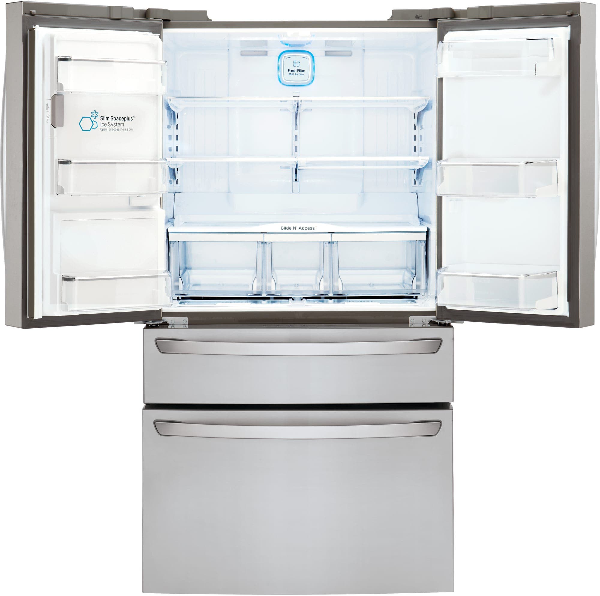 LG LMXS30746S 36 Inch French Door Refrigerator