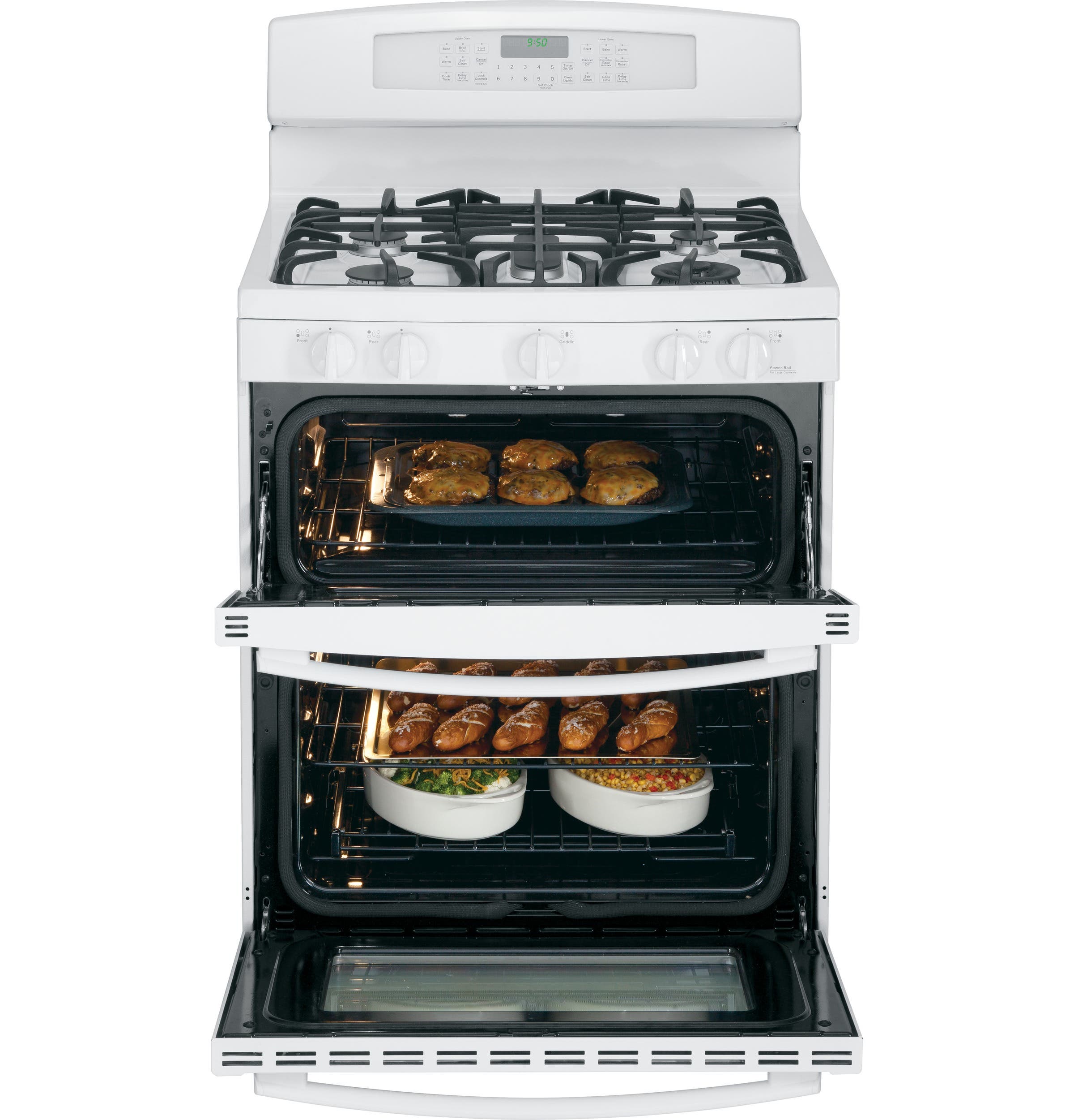 GE PGB950DEFWW White