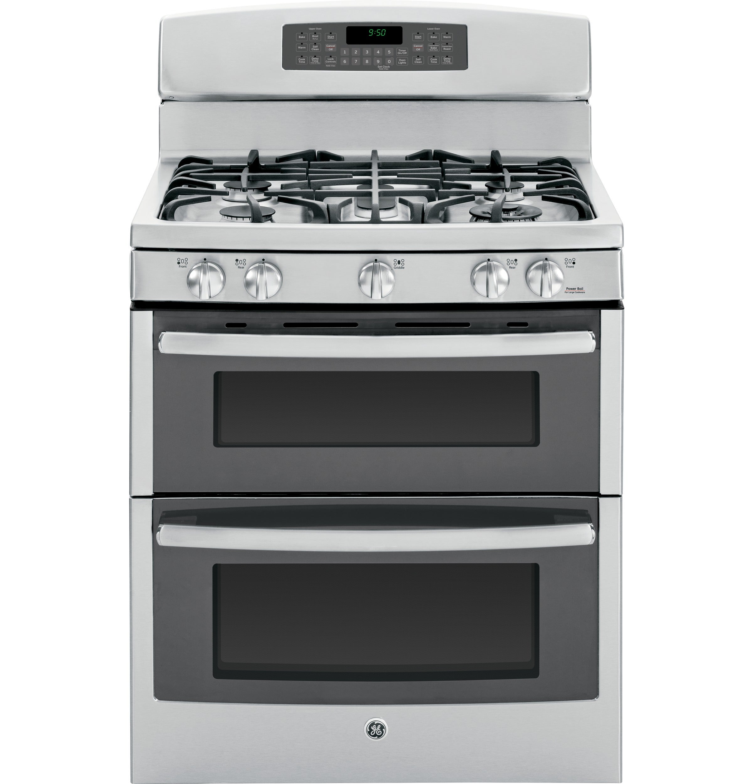 GE Profile Series 30" Free-Standing Gas Double Oven with Convection Range