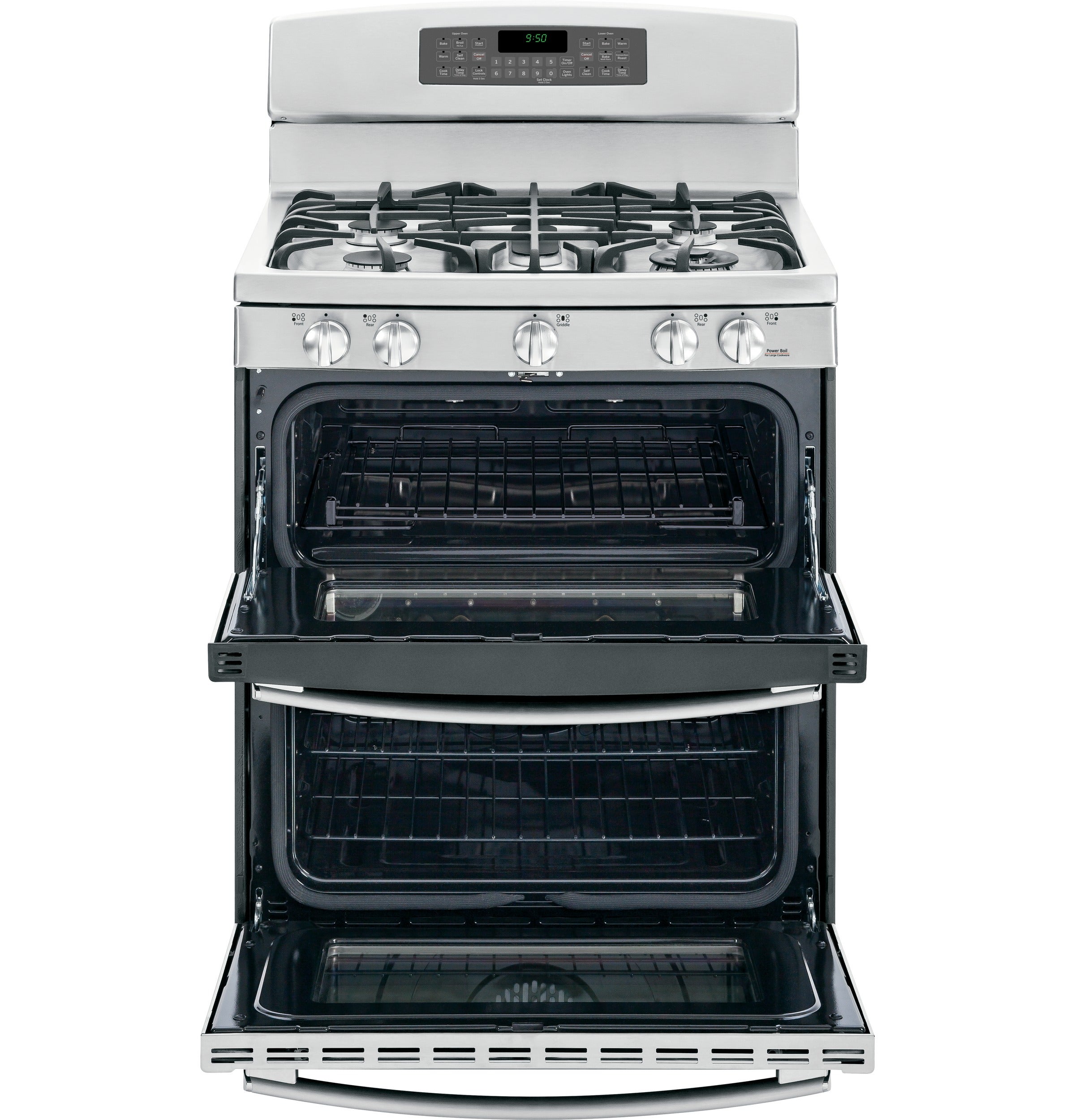 GE Profile Series 30" Free-Standing Gas Double Oven with Convection Range - Thumbnail 3