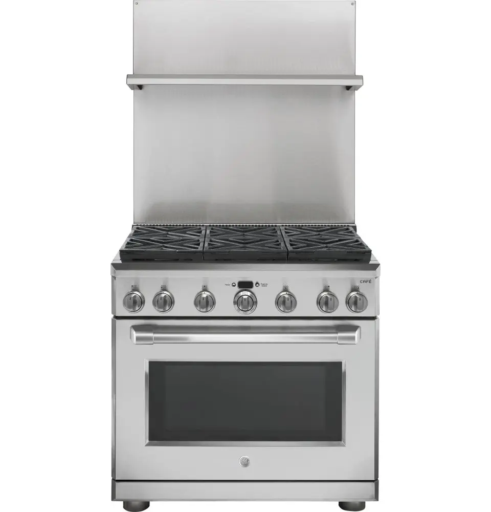 36" Professional 30"-36" Adjustable Height Backsplash With Shelf