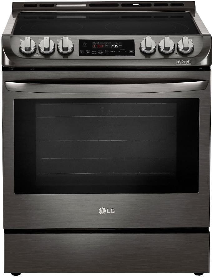 LG LSE4611BD Black Stainless Steel