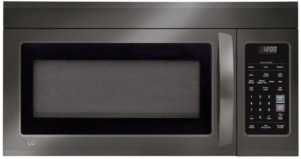 LG LMV1831BD Black Stainless Steel